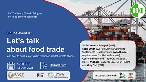 Webinar Lets talk about food trade banner